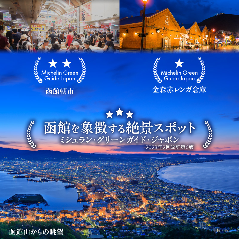 北海道函館市　日本旅行　地域限定旅行クーポン90,000円分_HD131-004