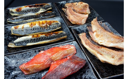 函館朝市 弥生水産 5種の特選漬け魚セット(10切れ)