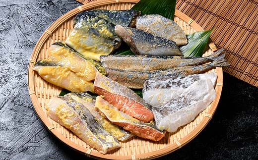 漬魚食べ比べセット(1) 各2切×1袋入 紅鮭 真鱈 銀ダラ 真さば 秋刀魚 さんま 海鮮 魚 漬魚 個包装 真空パック 小分け簡単 冷凍 おかず F4F-4758