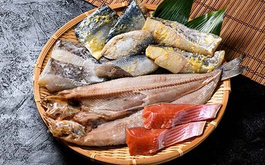 焼き魚セット(2) 紅鮭 真鱈 鯖 さば ホッケ 海鮮 魚 漬魚 個包装 真空パック 小分け簡単 冷凍 おかず 西京漬け 粕漬け F4F-4761