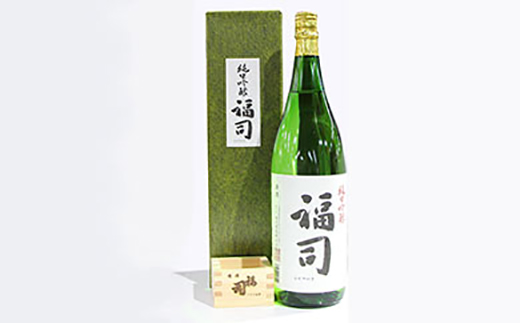 釧路地酒純米吟醸福司と福司木枡セット ふるさと納税 酒 F4F-0279