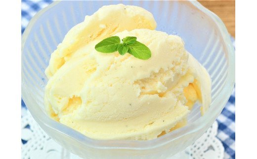 【業務用】JA稚内のおいしいアイスクリーム バニラ2000ml＆【お試し】お刺身用ほたて50g【22497】