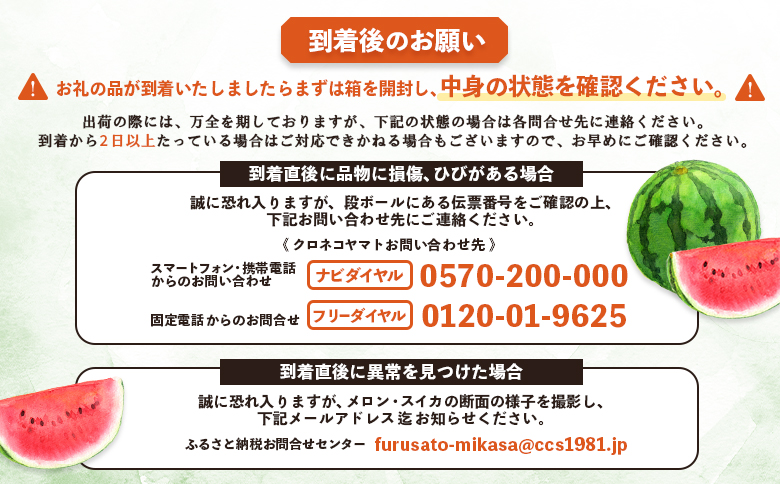 《2025年分受付中》『夏の女神』大玉！種が少なくて甘い黒皮スイカ1玉入（6～8kg）【01061】