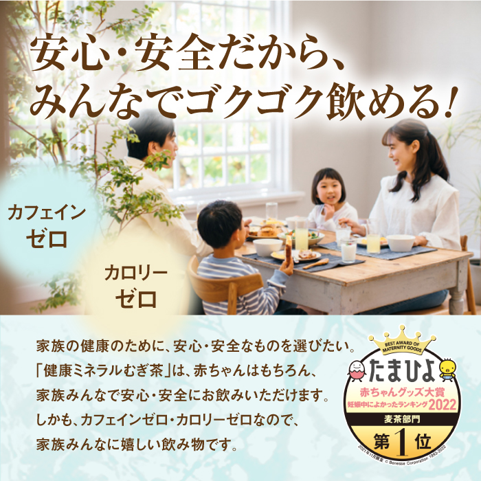 定期便：全8回』健康ミネラルむぎ茶2L×6本×2箱【50027】 - ふるさと