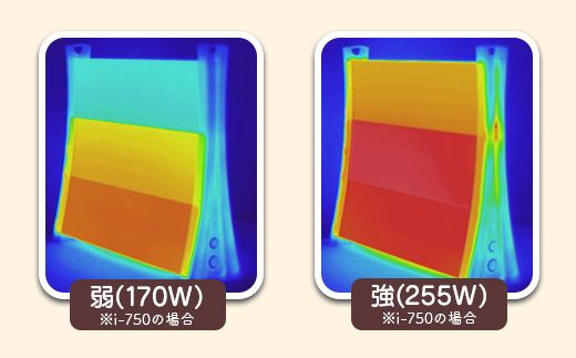 アルミパネルヒーターicoro（イコロ）75cmタイプ ブラウン（i-750BR）【09009】