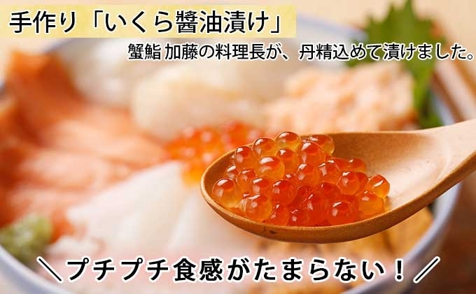 無地熨斗 北海道 厳選6種 海鮮丼 セット 蟹入り 300g前後 2人前 蟹 フレーク カニ ズワイガニ いくら醤油 イクラ 魚卵 帆立 ホタテ タコ  たこ - ふるさとパレット ～東急グループのふるさと納税～