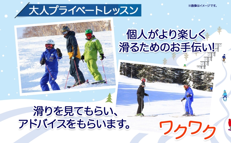 北海道 スキー スノーボード プライベート レッスン 半日券 1枚 1インストラクター グランヒラフスキー場 スキーレッスン 子供 大人 冬季 アクティビティ スノボ パウダースノー ヒラフ ひらふ ニセコ NAC 体験チケット スキー体験 スノボ体験 