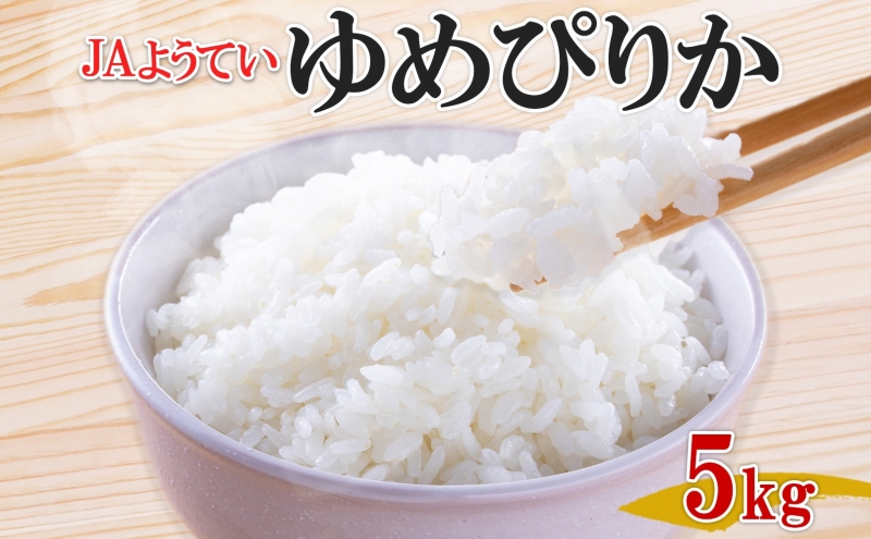 北海道産 ゆめぴりか 精米 5kg お米 米 白米 ブランド米 ご飯 ごはん
