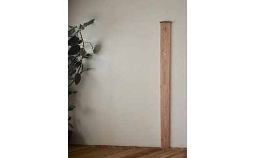 [088-02]キトテ工作「美瑛産木材の家具」はしら時計