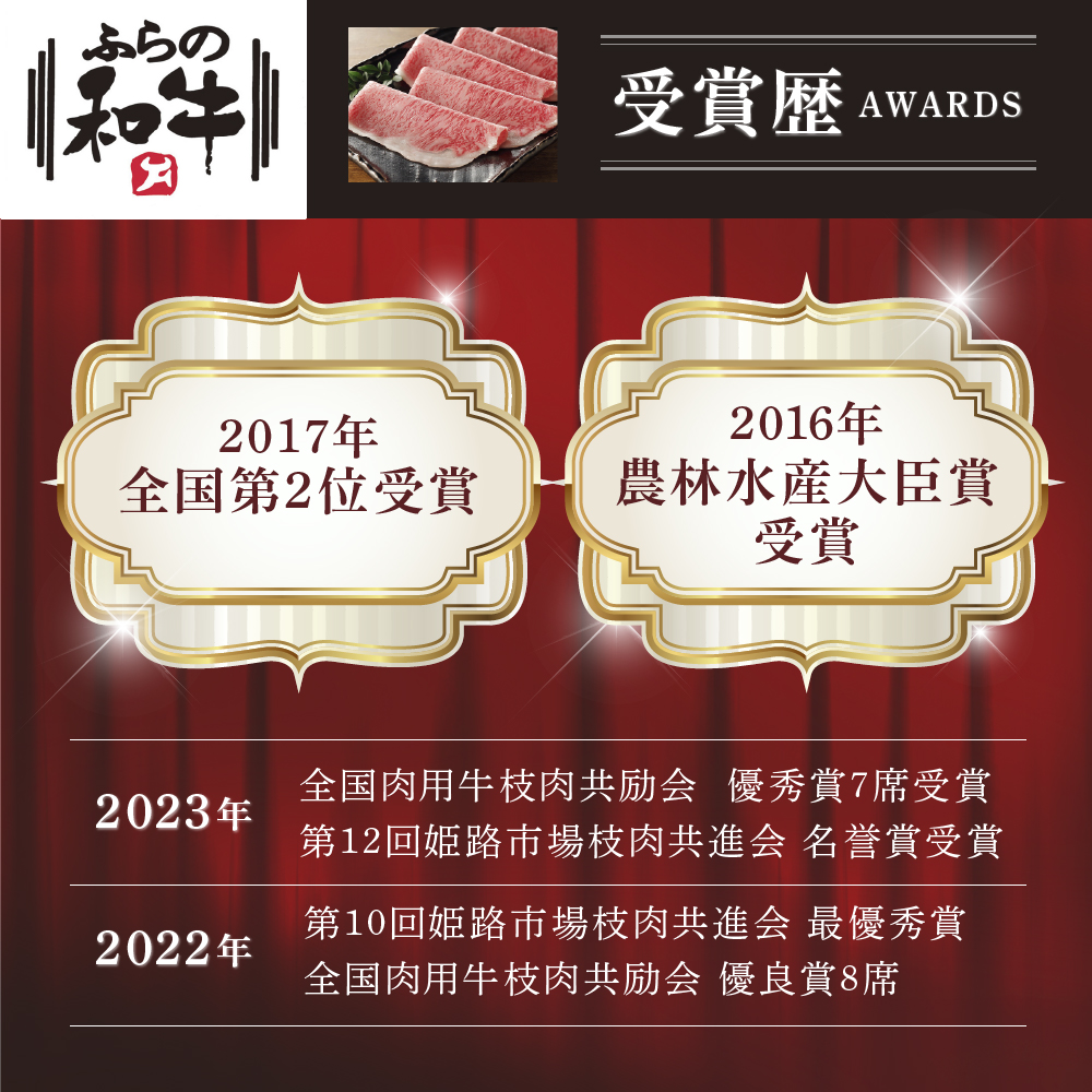 【農林水産大臣賞受賞】ふらの和牛豪華食べ尽くし1年お届け定期便