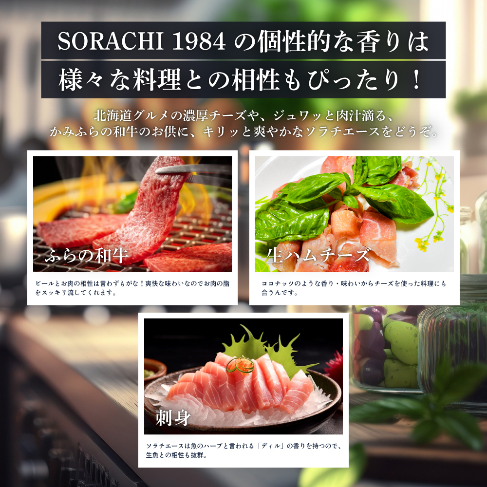 ◆3ヵ月連続お届け定期便◆SORACHI 1984 2箱（350ml×24缶） 株式会社 ヤマイチ 北海道 上富良野町 ソラチ1984 お酒 酒 飲み物 ビール 地ビール