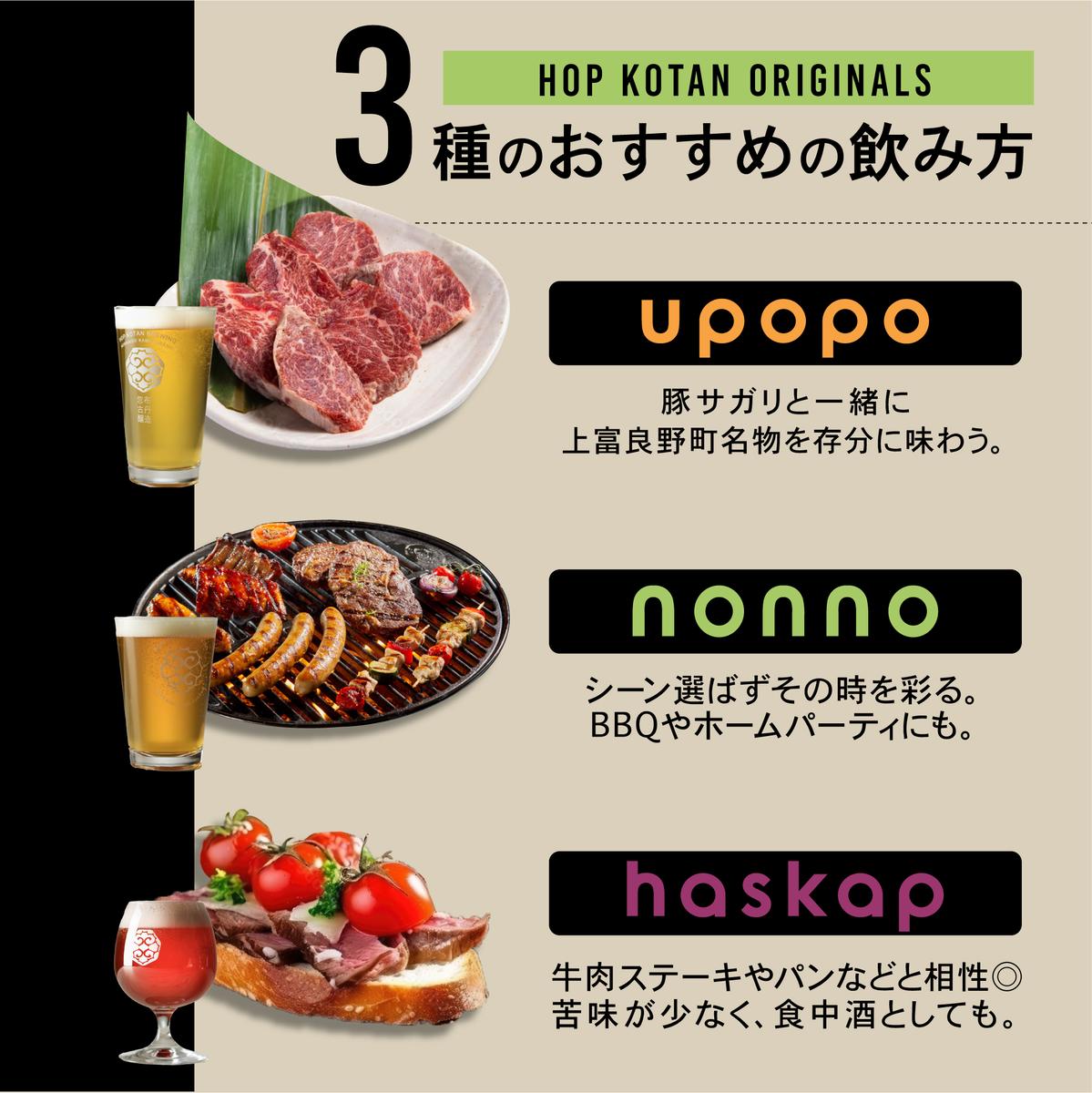 HOP KOTAN 定番ビール6本セット（3種各2本） - ふるさとパレット