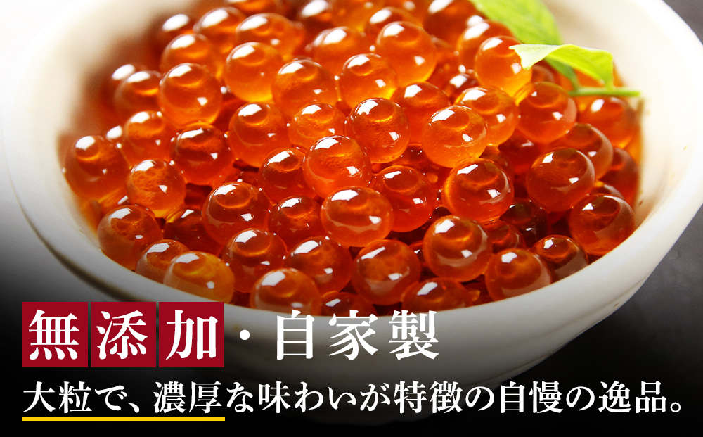 【訳あり】自家製！イクラの醤油漬け 100g×3個 合計300g AS107