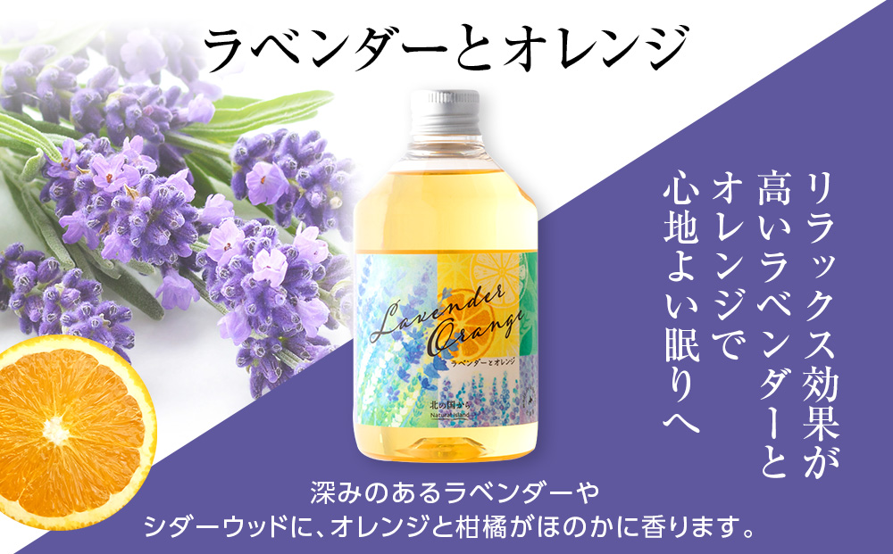 アロマバスエッセンス2本セット　ラベンダーとオレンジ / もみとヒノキ 各300ml お風呂 美容 オイル ラベンダー モミ ひのき ナチュラルアイランド CH801