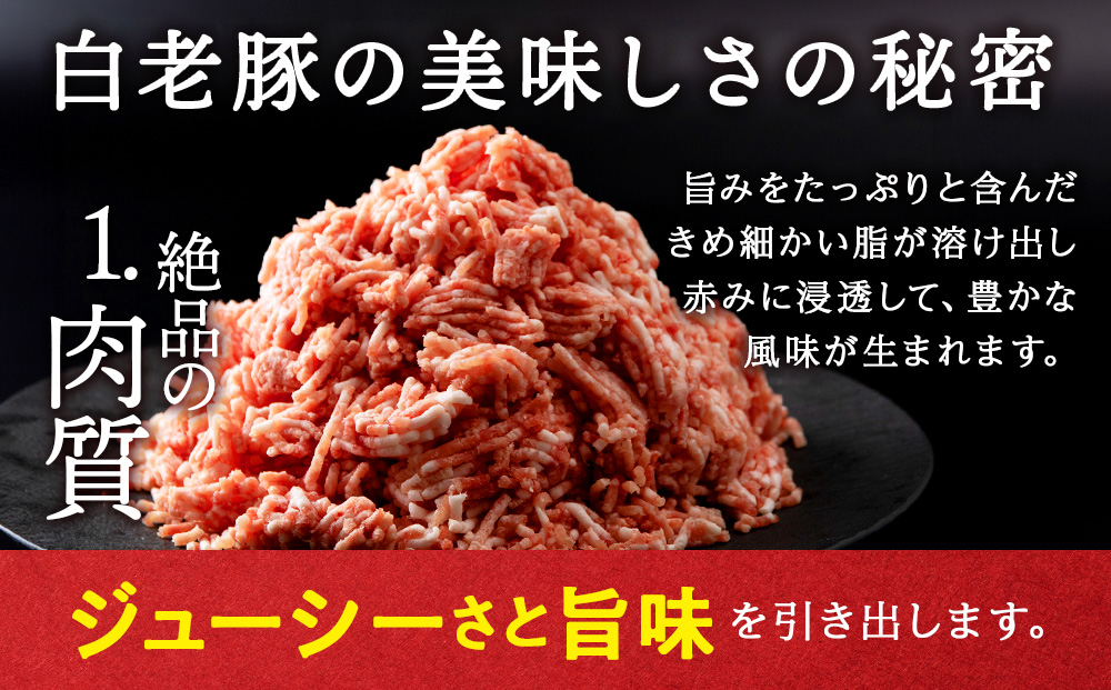 北海道産 白老豚 ハンバーグ 120ｇ×15個セット