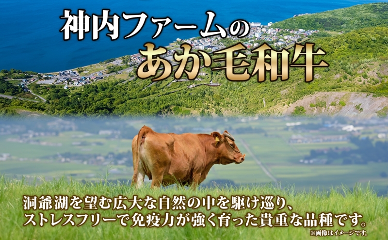 洞爺 あか牛 焼肉用 (バラ肉) 1kg(200g×5パック) 北海道 洞爺湖　