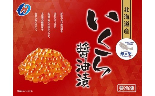 前浜産 ブランド銀毛鮭(天然)「銀聖」いくら醤油漬(500g×3箱)[02-562]