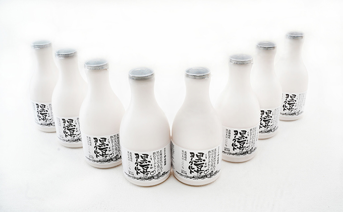 3カ月 定期便　北海道産　黒豆ヨーグルト（飲むヨーグルト）500ml×8本　