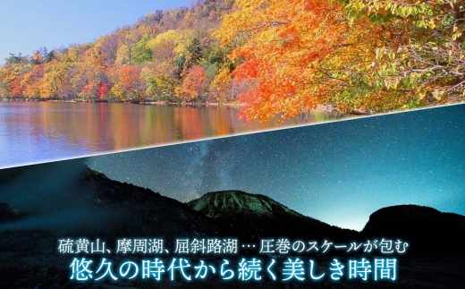 【北海道ツアー】9115.  お宿欣喜湯別邸 忍冬 ペア宿泊 朝夕食付き 2泊 × 観光タクシー ツアーチケット（210,000円分） 【2泊3日×2名分】【オールシーズン】弟子屈町 川湯温泉 旅行券