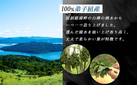 2024年 7月以降順次発送 1510. フレッシュ 白樺 ヴィヒタ 1束 北海道 白樺 ヴィヒタ アロマ ウィスク インテリア サウナグッズ サウナ テントサウナ 北海道 弟子屈町 10000円