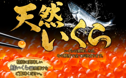 2484. いくら醤油漬け 80g×6個 いくら イクラ 魚卵 魚介 海鮮 送料無料 北海道 弟子屈町