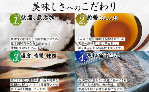 2522. ふっくらやわらか 干物 5点セット 魚介 海鮮 送料無料 北海道 弟子屈町