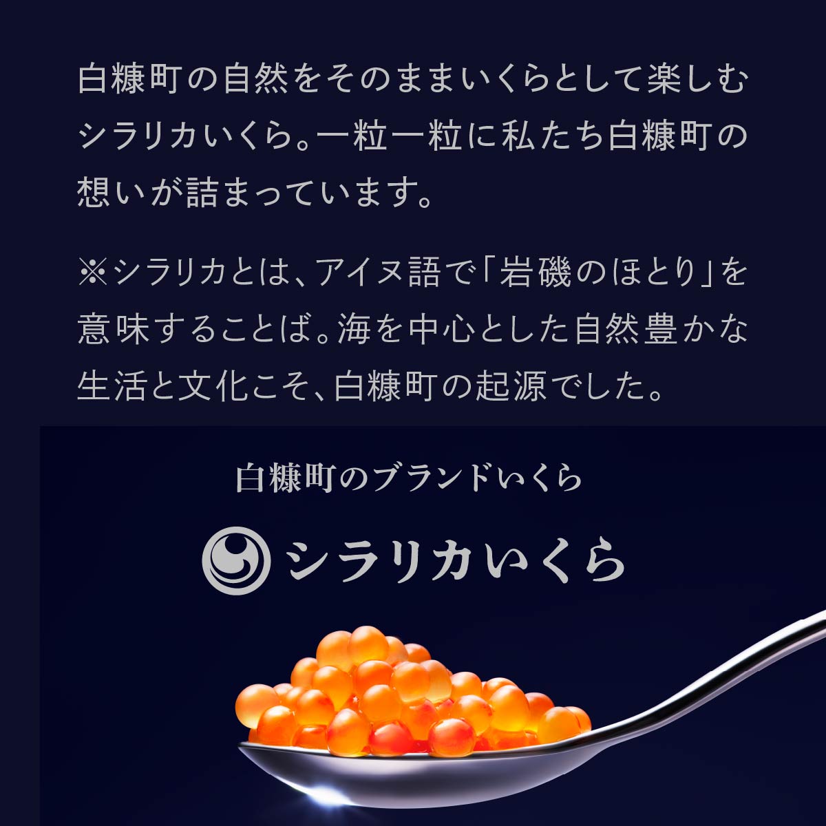 シラリカいくら(醤油味)【1kg(250g×4)】とたらこ【1kg】のセット