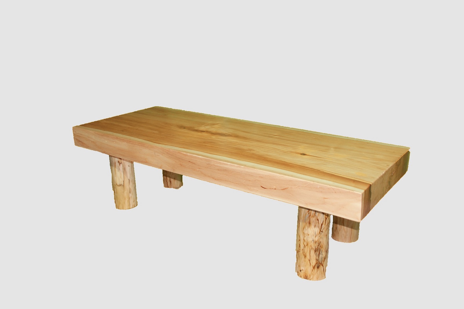 【57】座卓（テーブル）バッコヤナギ・一枚天板【厚さ約8.0cm】