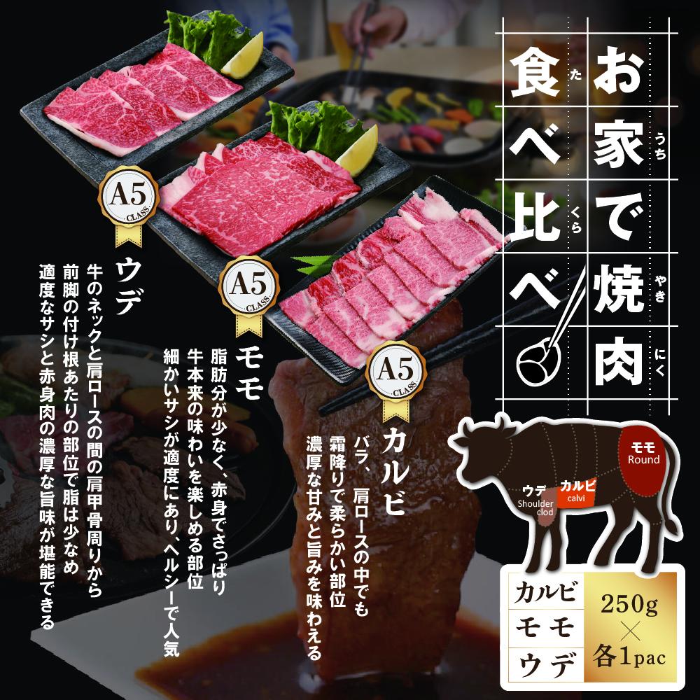 黒毛和牛 750g 焼肉用（カルビ・ウデ・モモセット 250g×各1P）（北海道 別海町 肉 にく 黒毛和牛 焼肉 ふるさと納税）（ 肉 牛肉 北海道産肉 北海道産牛肉 道産肉 道産牛肉 肉ギフト 牛肉ギフト 肉セット 牛肉セット 肉お取り寄せ 牛肉お取り寄せ 肉送料無料 牛肉送料無料 ）