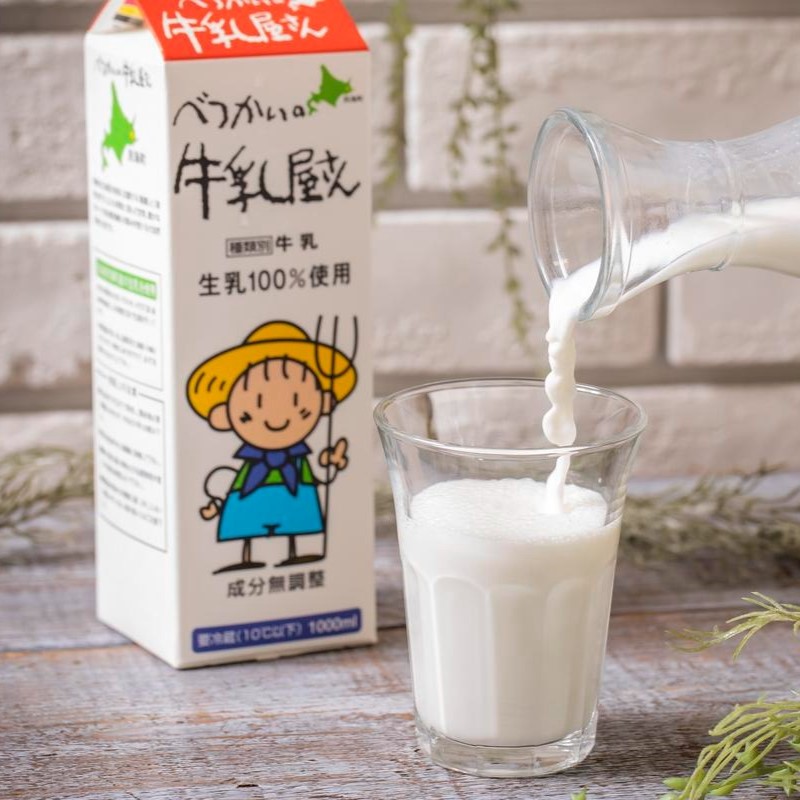 べつかいの牛乳屋さん　1L 12本入【高島屋選定品】（TK0000053）