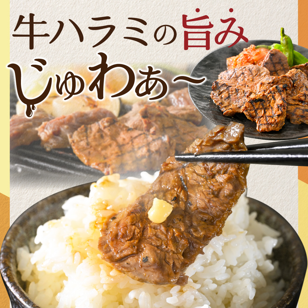 味付け ハラミ 食べ比べ 3種 2.4kg（塩400g×1パック・味噌400g×1パック・醤油400g×1パック）【NS0000032】