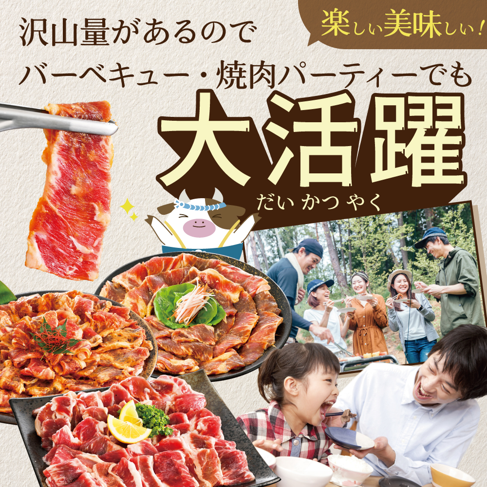 味付け カルビ 食べ比べ 3種 1.2kg（塩400g×1パック・味噌400g×1パック・醤油400g×1パック）【NS0000047】