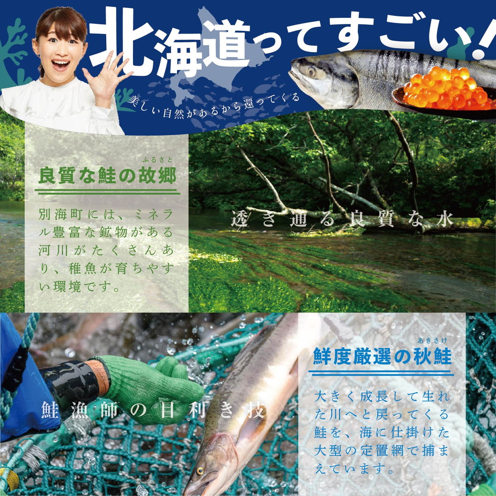 数量限定！贅沢堪能！北海道産  鮭いくら醤油漬け　合計 1.5kg 500g を 3ヶ月 お届け 定期便 全3回＜いくら丼18〜24杯分！＞　鱒（マス）ではなく、北海道産の鮭（サケ）のいくらです