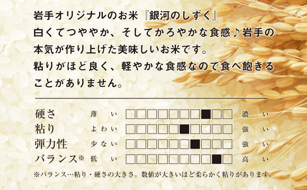 令和6年産　純情米いわて　岩手県産　銀河のしずく　5kg