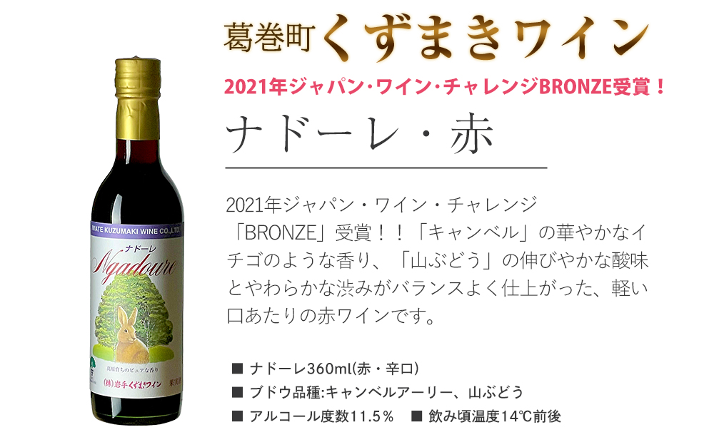 岩手県　矢巾町と葛巻町の人気返礼品 短角牛ハンバーグ3個と受賞歴ワイン「フォーレ赤360ml」のセット