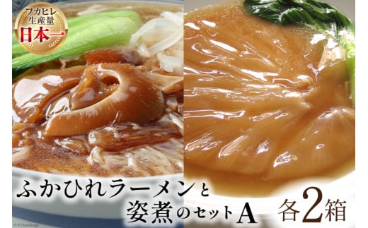 コラーゲン3900mg ふかひれラーメンと姿煮のセットＡ [中華高橋水産 宮城県 気仙沼市 20563465] 鱶鰭 ふかひれ フカヒレ 姿煮 ラーメン 中華 高級 豪華 詰め合わせ 