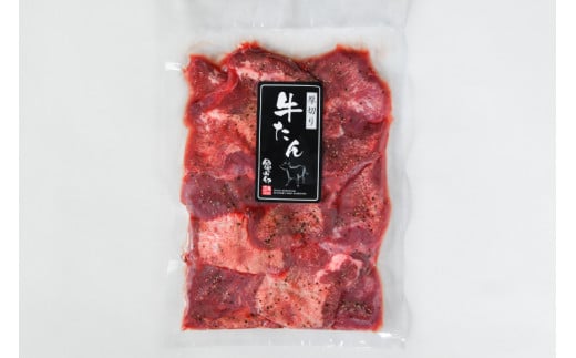 厚切り牛タン 塩味 500g [亀山精肉店 宮城県 気仙沼市 20562933] 精肉 肉  牛肉 牛たん 牛タン ぎゅうたん タン タン塩 厚切り 味付き 肉 牛 冷凍 焼肉 焼き肉 BBQ アウトドア