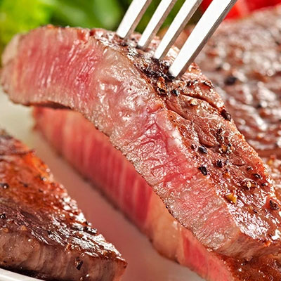 秋田由利牛 サーロインステーキ＆ももステーキセット 3枚 計780g（和牛 牛肉 赤身 食べ比べ）