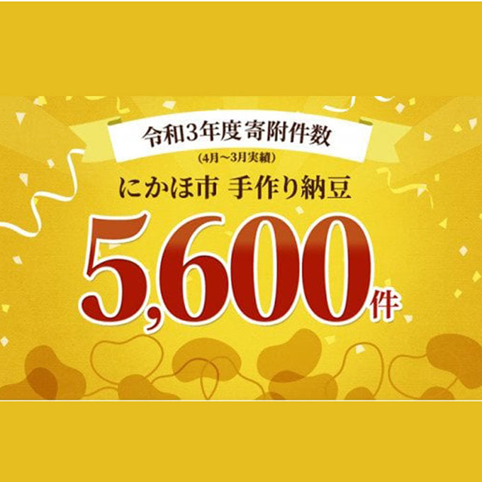 《定期便》国産大豆のみ使用 秋田の納豆 16個（4パック×4袋）16個×2ヶ月連続発送