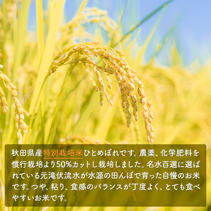 《無洗米》《6ヶ月定期便》《令和4年産》特別栽培米ひとめぼれ5kgと特別栽培米サキホコレ450g