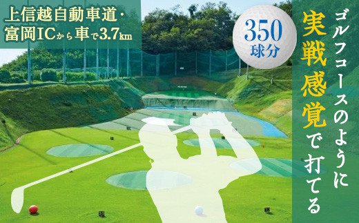 ゴルフ練習場利用券 350球分 - ふるさとパレット ～東急グループの