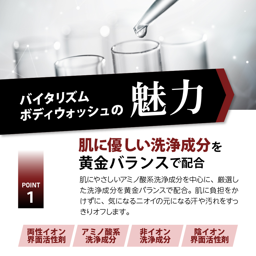 バイタリズム ボディウォッシュ　500ml×2本　群馬県 千代田町