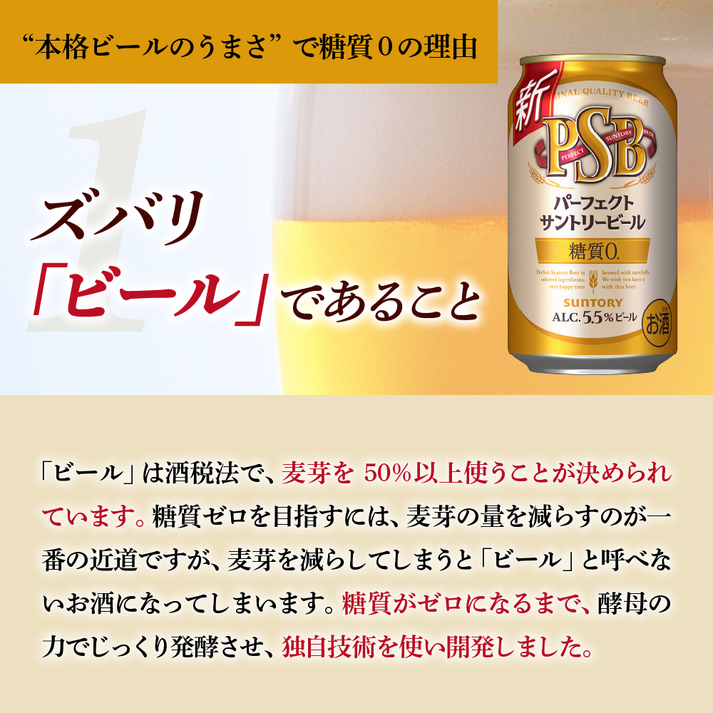 【2ヵ月定期便】パーフェクトサントリービール　350ml×24本 2ヶ月コース(計2箱) 