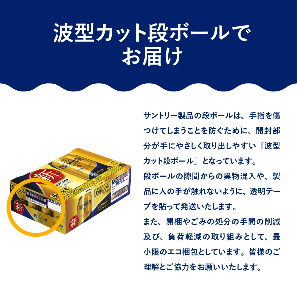 【12ヵ月定期便】ビール ザ・プレミアムモルツ 【神泡】 プレモル 350ml × 24本 12ヶ月コース(計12箱)群馬県 千代田町