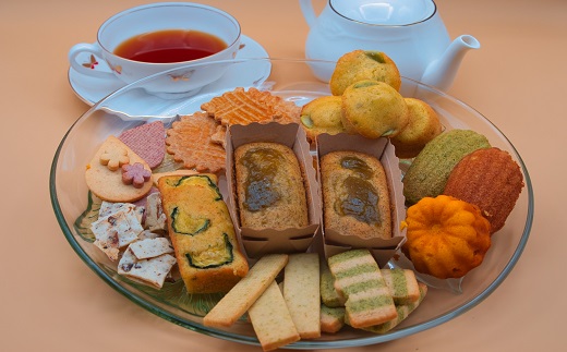 お歳暮用 野菜の焼菓子 詰め合わせ / お菓子 クッキー 焼き菓子 セット 家庭用 ギフト