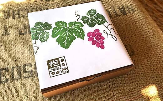 H01203 忠勝ブレンド（自家焙煎深煎り珈琲豆）折詰（200g×2）