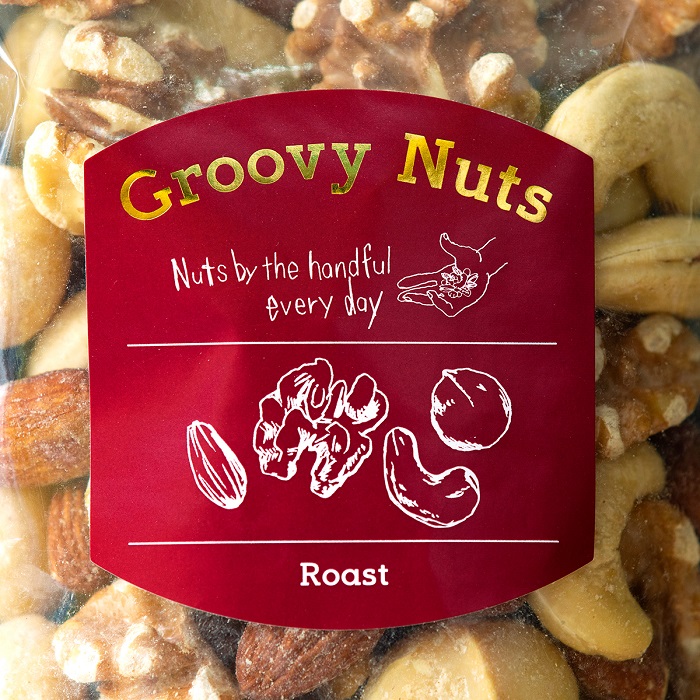 m216 グルーヴィナッツ Groovy Nuts ローストナッツ 160g 素焼き