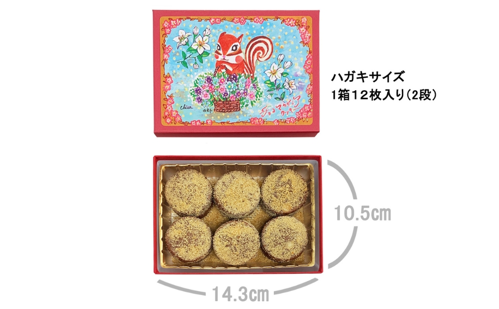 [西光亭]くるみのクッキー＆チョコマカダミアクッキー（各1個／お渡し用のお手提げ袋2袋付）