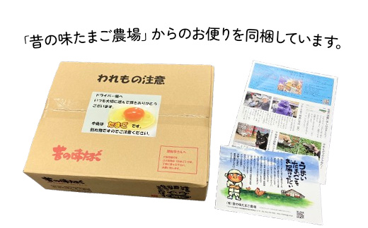 【11ヶ月定期便】料理人も「うまい！」と絶賛 昔の味たまご 20個入り（18個＋割れ補償2個）×11か月| 卵 鶏卵 玉子 たまご 生卵 国産 濃厚 コク 卵かけご飯 旨味 旨み ※着日指定不可