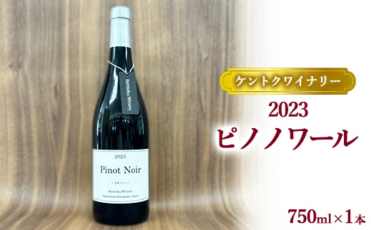 【ケントクワイナリー】2023 ピノノワール ※離島への配送不可